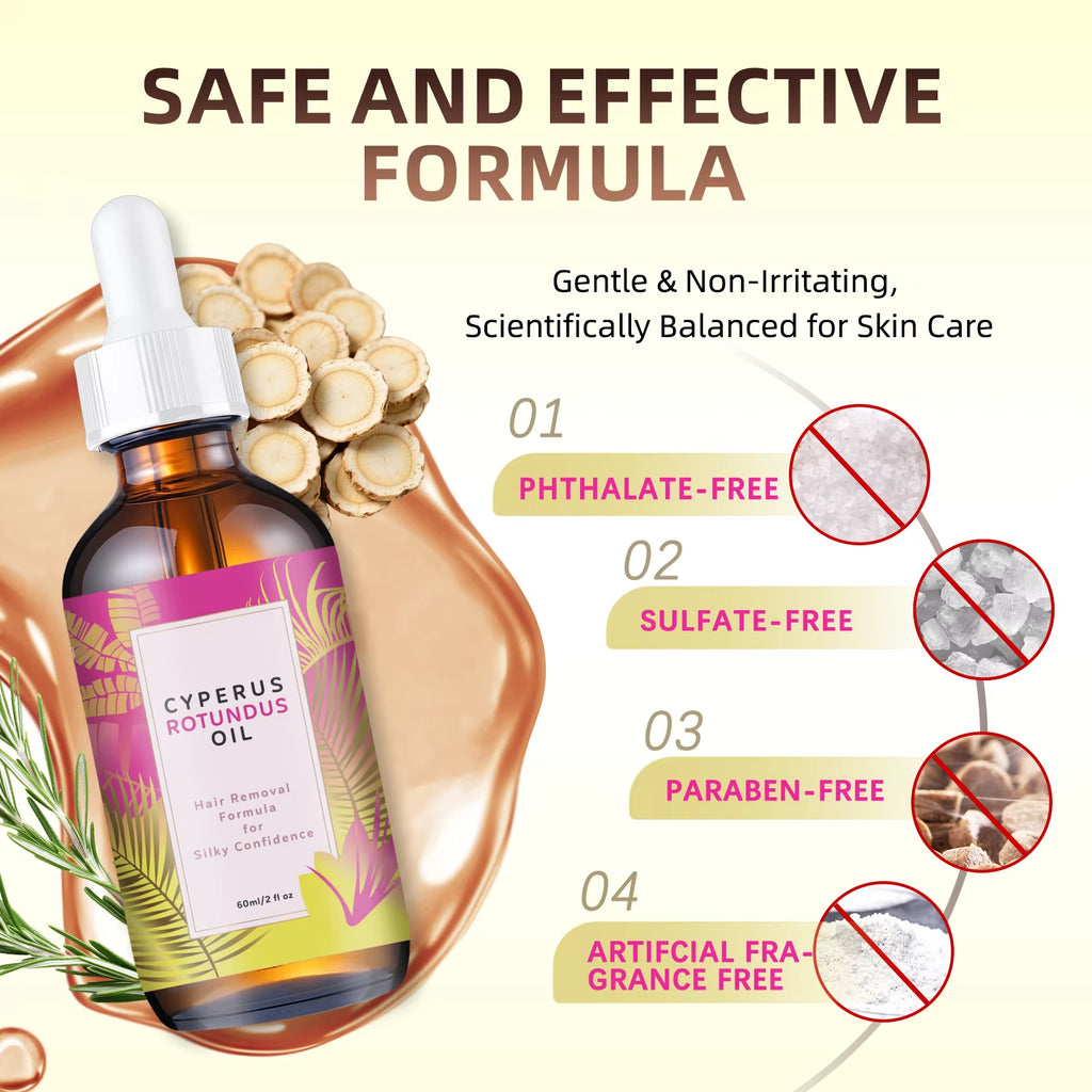 Say goodbye to unwanted hair! 🌿✨ Check out our Natural Hair Removal Oil with Jojoba & Almond Oil for silky smooth skin all over. Perfect for every body! 💖 #HairRemoval #SmoothSkin #NaturalBeauty