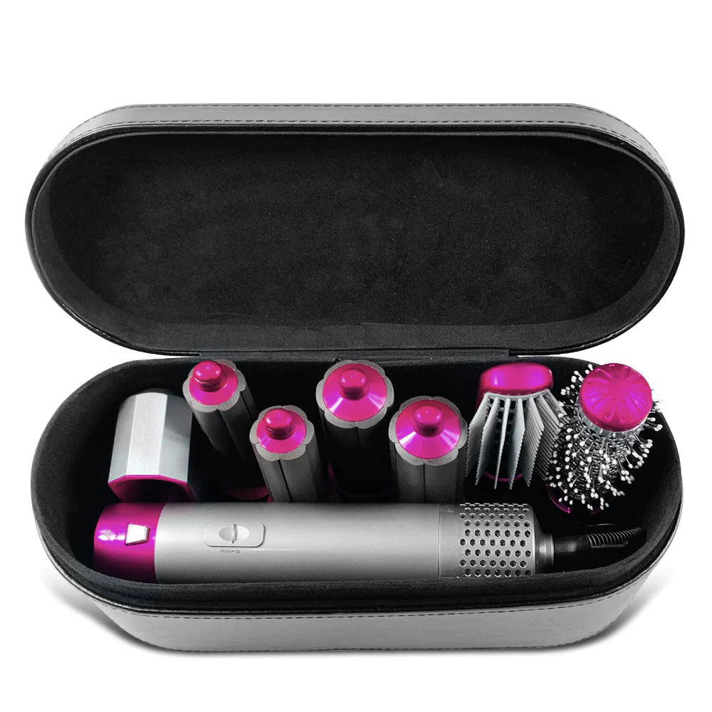 7‑in‑1 Hot Air Brush – Dry, Straighten, Curl & Volumize in One Step