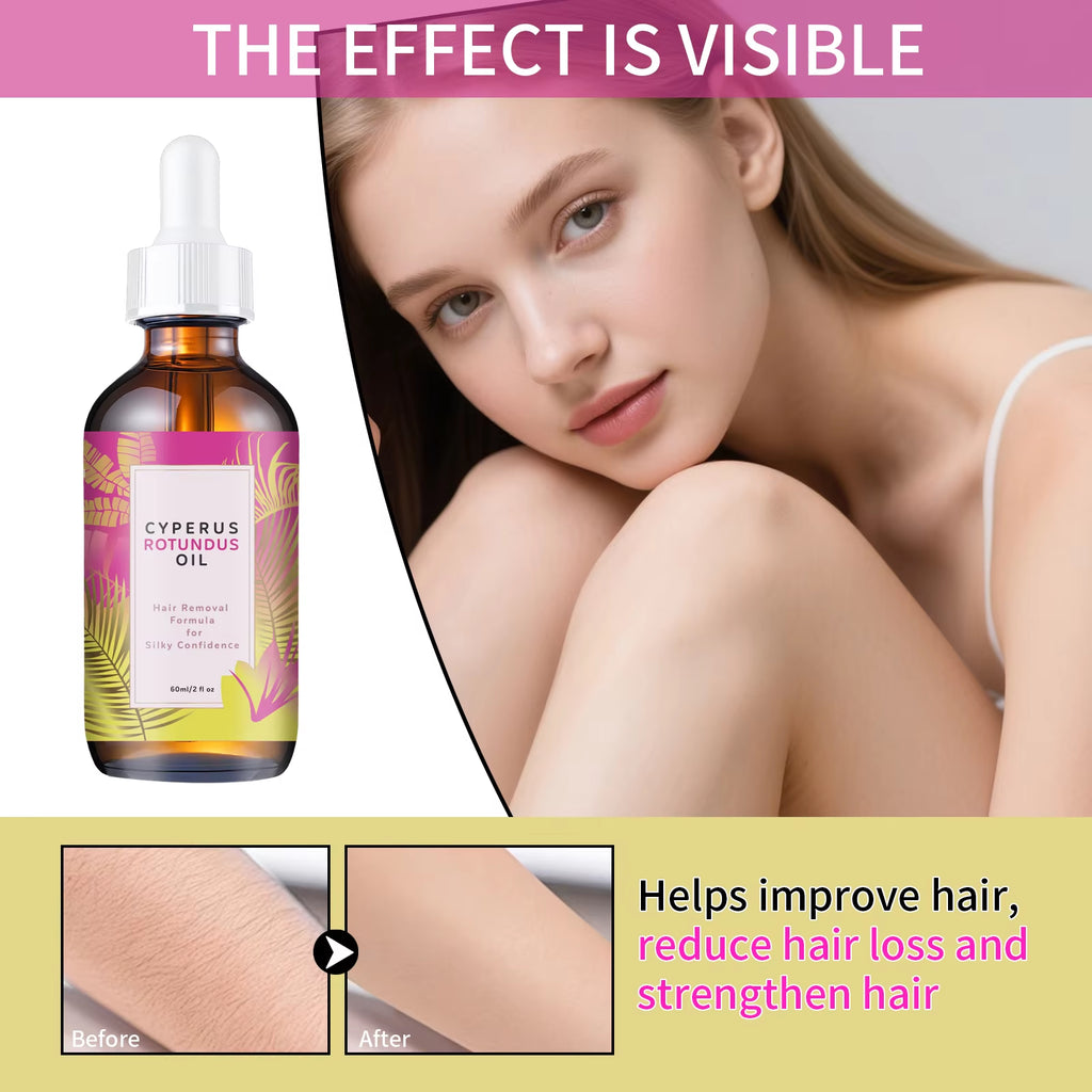 Say goodbye to unwanted hair! 🌿✨ Check out our Natural Hair Removal Oil with Jojoba & Almond Oil for silky smooth skin all over. Perfect for every body! 💖 #HairRemoval #SmoothSkin #NaturalBeauty