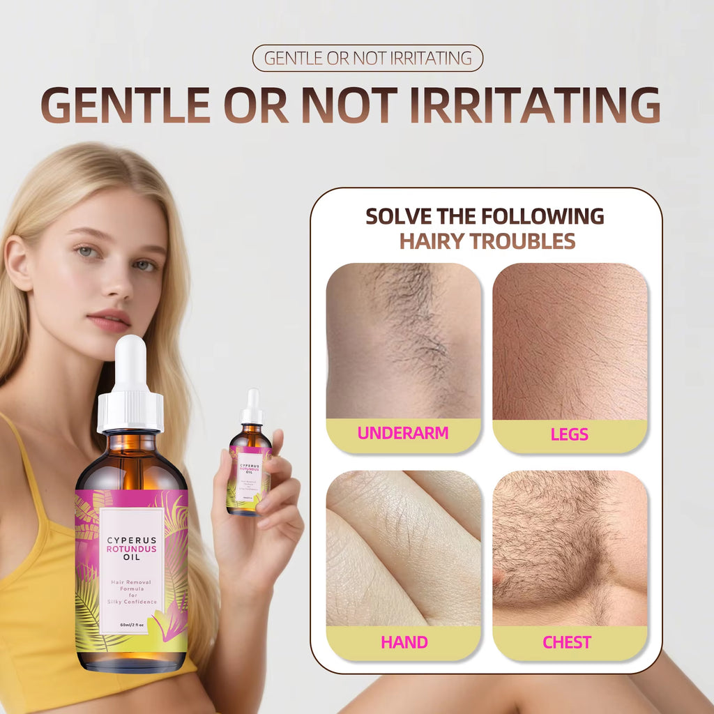 Say goodbye to unwanted hair! 🌿✨ Check out our Natural Hair Removal Oil with Jojoba & Almond Oil for silky smooth skin all over. Perfect for every body! 💖 #HairRemoval #SmoothSkin #NaturalBeauty